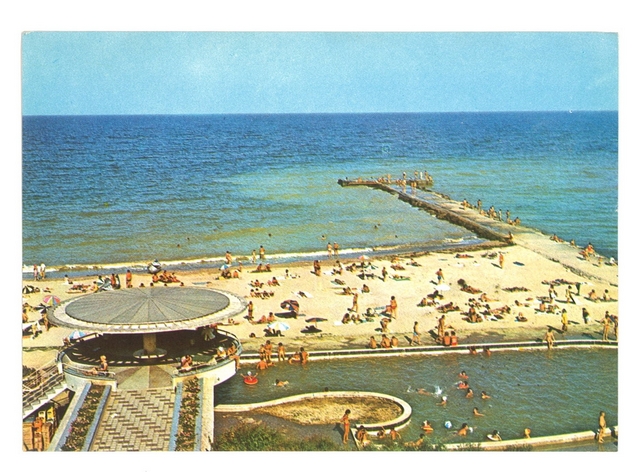 1956-6 - Eforie Nord. Plaja